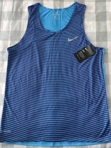 正品nike耐克中国国家队钻石联赛田径马拉松训练无袖跑步背心