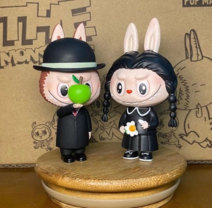 labubu如花 love me 吊卡 招财猫吊卡 滑板吊卡