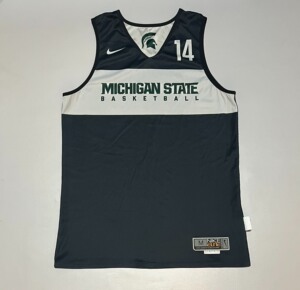 耐克ncaa密歇根大学双面训练背心球衣球员版gu坎肩t恤,非