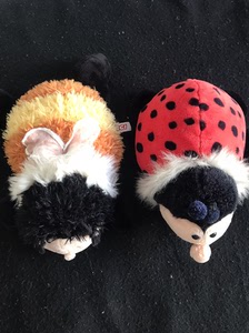 nici绝版趴款瓢虫蜜蜂玩偶公仔