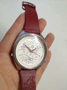 全新replay皮带手表,女士36mm表盘,全宽44mm,全