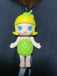 泡泡玛特molly水果系列—释迦果