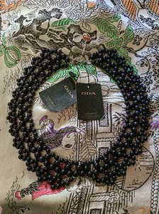 卓雅妮QDA韩国工艺项链，材质：亚力克珍珠，全新带吊牌，低价
