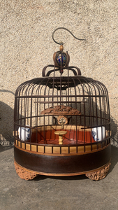 西北名家手工制作甘肃省兰州市馒头形百灵鸟笼,现做现卖,西北特