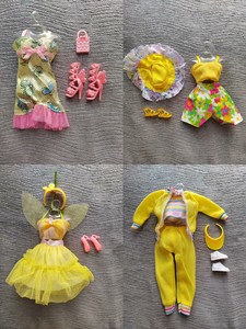 上新！芭比娃娃衣服 芭比官配 古董娃衣系列 芭比时尚搭配套装