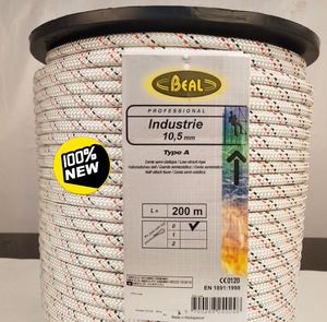 法国beal industrie 10.5mm白色静力绳