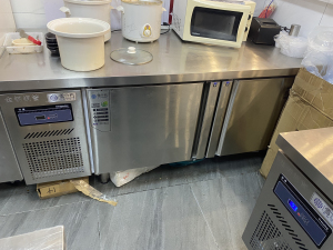 雪立方冰柜工作台,冷藏款,饭店餐饮专用,全新,一手冰柜,一直