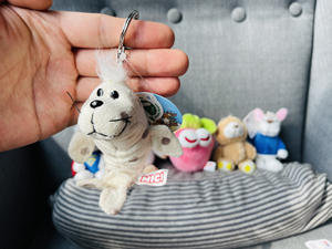 nici海豹挂件 包邮 小浣熊考拉小羊肖恩钥匙扣手机nici