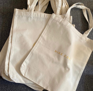 nike专柜赠品大容量帆布袋厚帆布