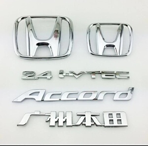 本田雅阁八代车标改装