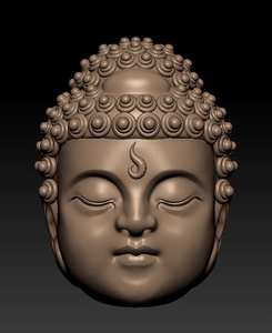 佛头,stl格式精雕图,精修图,圆雕图,核雕图,浮雕图,拍下