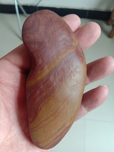 紫金石,手把件 紫金石,安徽淮南八公山紫金石,紫金彩带贯穿