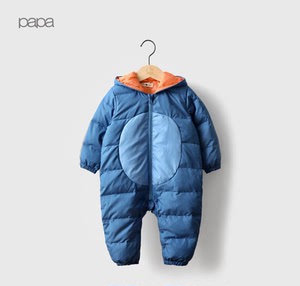 papa连体羽绒服