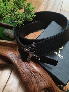 劲霸小金人皮带