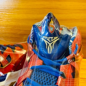 甜瓜卡梅隆安东尼melo9签名篮球鞋战靴 波多黎各红蓝经典配