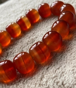 北红玛瑙手串江料玛瑙手串逊克玛瑙手串天然原色红玛瑙手串黑龙江