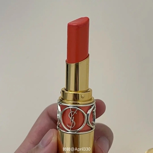 ysl圣罗兰圆管口红唇膏 显色14号畅销色活泼珊瑚橘