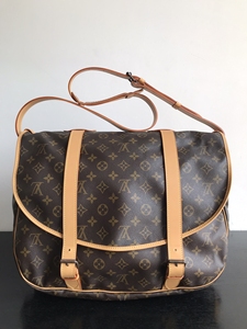 lv大号双子星斜挎包单肩包男士