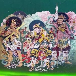四大天王墙纸