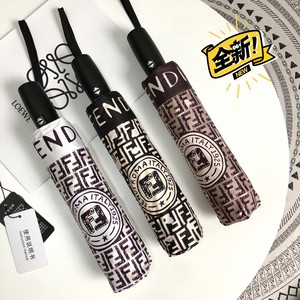 全新fendi中古礼品伞 芬迪全自动晴雨伞防紫外线遮阳伞