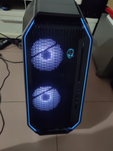 外星人大三角a51-r2空机箱带500w航嘉电源,原装水冷风
