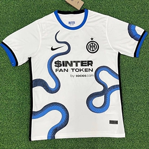 21-22国际米兰主客场球衣泰版成人套装定制10号劳塔罗足球