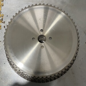 冷锯285*60t-日本博野二手锯片/可以切铁铜铝不锈钢管等