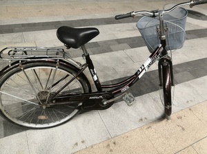 跑狼24寸自行车，天津品牌。好用。现在出租。大学生免押金。6
