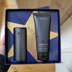 armani阿玛尼he男士香水沐浴露套装