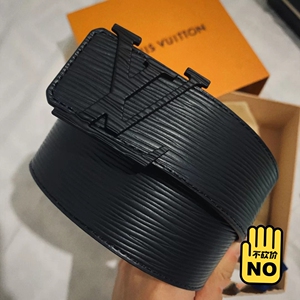 lv路易威登男士皮带水波纹腰带皮带