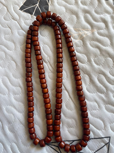 天然西藏牦牛骨108手串藏式骨头男女长串佛珠念珠饰品菩提,1