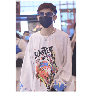 beaster 小鬼王琳凯 小鬼同款卫衣 初秋新款长袖t恤上