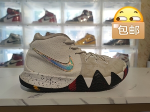 耐克nikekylie4欧文4ncaa白配色41码