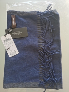 全新正品吉诺里兹品牌GIMORENZI男羊绒围巾，很漂亮。大