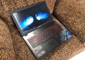 华硕飞行堡垒gl552jx笔记本电脑 i5四代标压游戏本