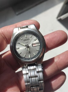 90年代精工舍透底全自动手表,原装把头,正常使用