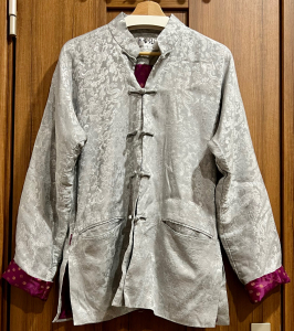 花笙记真丝小龙刺绣男士唐装(全网孤品)