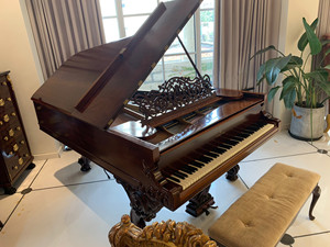 施坦威三角钢琴古董