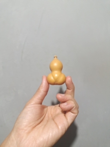 招财小金蟾葫芦把玩手把件文玩葫芦天然葫芦八宝葫芦包邮