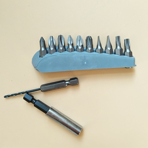 博世电动螺丝刀ixo3 批头 接杆 钻头 转换头13个配件博