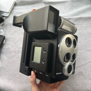 【跑焦熊】宝丽来四眼宽幅拍立得相机403r改装拍立得后背40