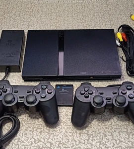 索尼sony游戏机 索尼ps2游戏机 7万套装,支持ps1和