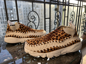 nike footscape woven 豹纹 43码