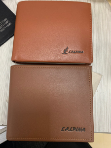 lalpina阿尔皮纳袋鼠钱包男士真皮短款皮夹子软头层牛皮商