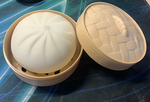 解压大包子仿真包子玩具包子解压捏捏乐解压神奇假包子带蒸笼