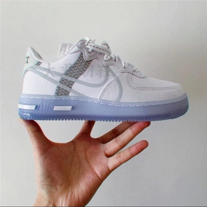 air react qs af1骨白冰蓝3m反光板鞋_阿里巴巴找货神器
