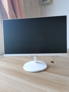 飞利浦24白色显示器