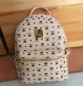 叶芷家 皮卡秋秋直播间 中国娃娃pucca双肩包,底22高2