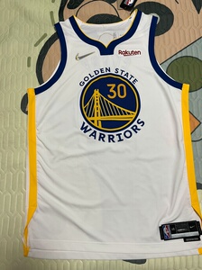 耐克nba75周年金州勇士冠军库里au球员版球衣