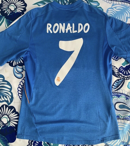 皇马1314欧冠客场c罗球衣z29405